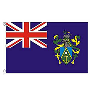Gahumi Impression numérique Drapeaux de pays Décoration promotionnelle Drapeau des îles <span class=keywords><strong>Pitcairn</strong></span> personnalisé 3X5Ft - Product Image 1