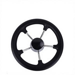 Volante Marino de Acero Inoxidable de 11 Pulgadas con Empuñadura Acolchada, Accesorios de Hardware Marino para Comercio Electrónico Transfronterizo, Accesorios para Yates - Product Image 3