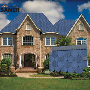 Qualité garantie Tuiles européennes classiques Colorfast Grêle Preuve Échelles <span class=keywords><strong>Type</strong></span> <span class=keywords><strong>Asphalte</strong></span> Bardeaux pour Appartements Villa - Product Image 1