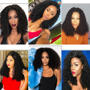 12A Super Double Drawn Pixie Curls Cuticle Aligned Mink Brazilian Virgin Hair Bone Straight Human Hair <strong>Bundles</strong> with Lace Closure