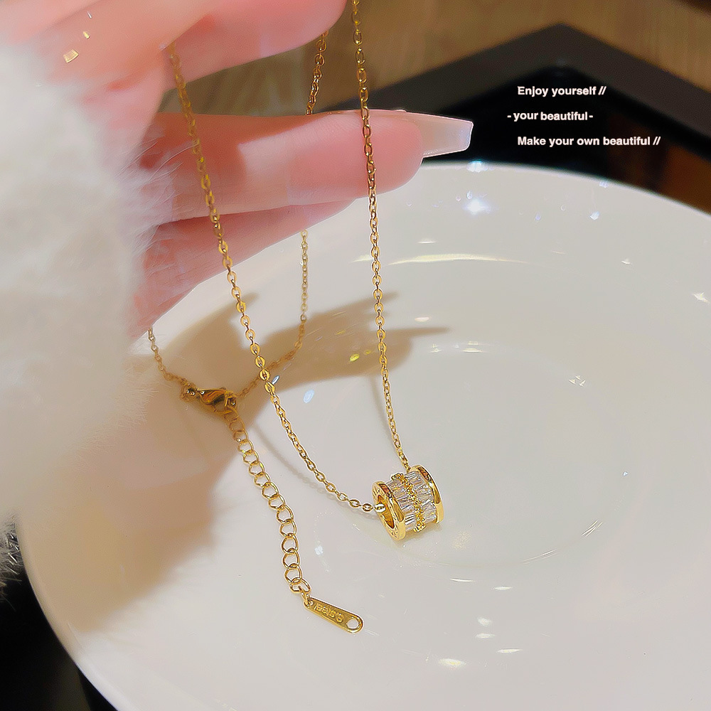 X028 titanium steel real gold color retention