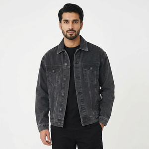 <b>Men's</b> High Quality 100% Cotton Denim <b>Jacket</b> for Winter Durable Fabric with Customizable Logo Best Price for Light Condition - Product Image 1