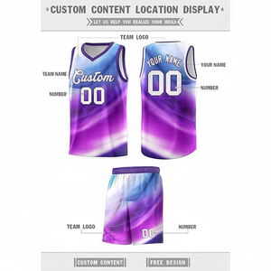Maillot de basket-ball réversible jeune homme femme par sublimation uniforme de basket-ball d'entraînement unique personnalisé ensembles pour hommes - Product Image 1