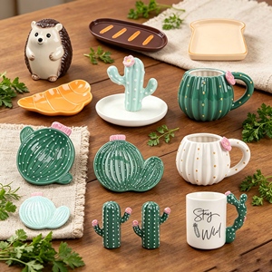 <span class=keywords><strong>Assiette</strong></span> en céramique blanche avec motif champignon et abeille, magnifique design printanier pour la table de cuisine, décoration de service, vente en gros, cadeau en vrac - Product Image 2