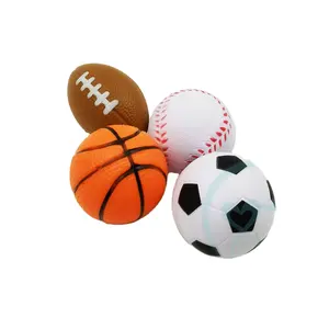 Promotie Cadeau Cadeau Op Maat Pu Schuim Stressbal Met Logo Afdrukken Promotie Basketbal Voetbal