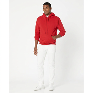 OEM Men's 100% Cotton Winter Hoodie Custom Logo <b>High</b> Quality Vintage <b>High</b> Street Regular Fit Zipper Quick Dry Breathable - Product Image 1