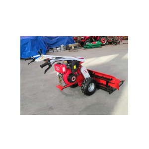 Factory supply Walking Tractor power tiller plough Mini Rice Wheat reaper drone used rice combine harvester for farm