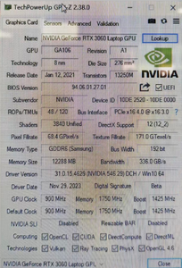 การ์ดจอแบบ Low Profile รุ่น Custom RTX 3060 12GB GDDR6 192-bit สำหรับคอมพิวเตอร์ตั้งโต๊ะ SFF/HTPC - Product Image 6