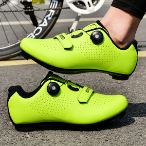 Zapatillas de Ciclismo de Carretera al Por Mayor, Zapatillas Profesionales de Bicicleta de Montaña Transpirables con Sistema de Autobloqueo - Product Image 1