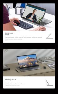 Laptop Táctil Yoga de 15.6 Pulgadas al Por Mayor con Windows 11, Notebook con Intel Celeron N95, Barata <span class=keywords><strong>2</strong></span> en 1, Tableta para Estudiante, Carcasa de Metal - Product Image 5