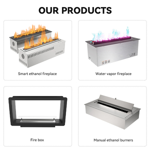 Caminetti a <span class=keywords><strong>Bioetanolo</strong></span> da Tavolo in Acciaio da 1000mm (40 Pollici) 12 Litri, Bruciatore Regolabile, Design Moderno, Ecologici, per Interni di Hotel - Product Image 4