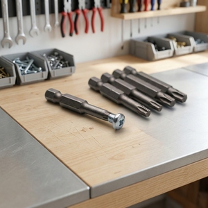 Juego de Puntas Torx T20 S2 de 50 mm con Vástago Hexagonal - Diseño Antideslizante, Alto Rendimiento de Torque para Reparación de Electrónica y Maquinaria - Product Image 3
