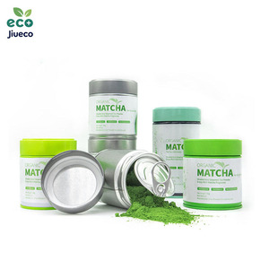 ผงชาเขียวมัทฉะออร์แกนิกสำหรับพิธีชงชาแบบขายส่ง OEM บริสุทธิ์ 100% บรรจุซอง/กระป๋อง/กระปุก - Product Image 2