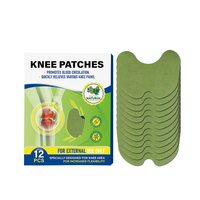 Patchs pour les genoux les plus vendus, produits de santé à action rapide, ingrédients naturels, patchs à base de plantes pour soulager la douleur au genou