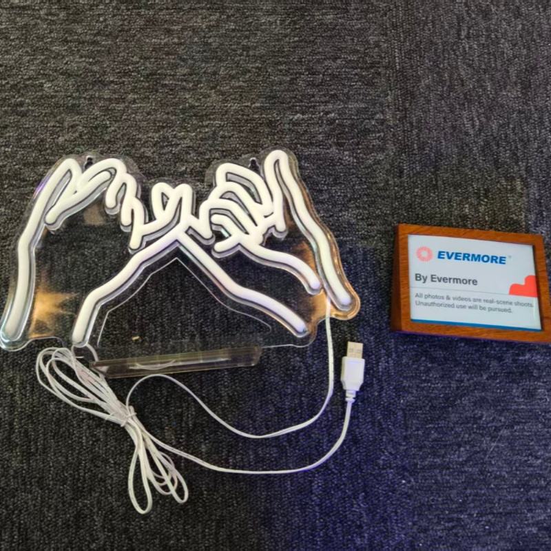 2025 Led New Neon Christmas Halloween Acrylic Indoor Styling Atmosphere Light Decoration Night Light IP44