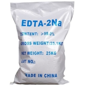 EDTA ไดโซเดียมซอลต์ 2Na 99% เกรดอาหาร สารเชลลีตสำหรับอุตสาหกรรมผลิตผงซักฟอก - Product Image 1