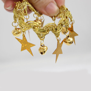 Sequin Tassel <span class=keywords><strong>Fringe</strong></span> Trim Ren Cho Khiêu Vũ Ăn Mặc Quần Áo Bạc Vàng Bện Trang Trí Ribbon DIY May Phụ Kiện - Product Image 2