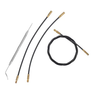 Kit de brosses pour canon de pistolet en fil de cuivre, poignée en acier inoxydable, outil de nettoyage multifonctionnel pour l'entretien et la réparation des armes à feu - Product Image 3