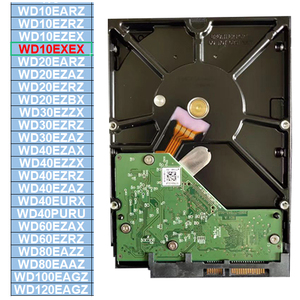 WD10EXEX BLUE 1TB SATA 3.5 pouces HDD 7200 tr/min 64 Mo de cache CMR NoTouch Ramp Load Compatible Acronis Cloning NCQ Windows 11/10/8.1 - Product Image 1
