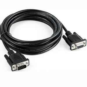 Kabel Sinyal Serial RS232 CUSTOM D-SUB DB9 9Pin Male ke Female dengan Pilihan Serat Koaksial & Optik, Selubung PVC - Product Image 3