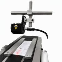 Impresora Automática TIJ de 12.7mm con Pantalla de 10 Pulgadas, Tinta Solvente, Detección de Códigos de Barras, Código Variable, DataMatrix, GS1, UDI