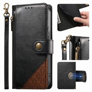 Funda de Cuero Multifuncional de Alta Calidad para <span class=keywords><strong>Samsung</strong></span> S26/S26 Ultra/S25FE/S24, Funda Tipo Cartera para Galaxy S23FE/S22/S25 Plus - Product Image 1