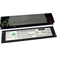 Transformateur d'éclairage commercial LED paysager 110-277v vers 12v DC 500w Dimmable Multifonction Homologué ETL Alimentation 12v