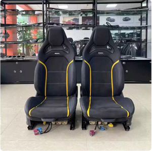 เบาะรถยนต์แต่งรุ่นขายดี YLC ของแท้สำหรับ Benz AMG รุ่น Track Version วัสดุ PVC Aero Sport พร้อมหนังคาร์บอนไฟเบอร์ - Product Image 3