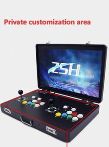 Jinns Games - <span class=keywords><strong>Machine</strong></span> d'<span class=keywords><strong>arcade</strong></span> personnalisée pour 2 joueurs - Console Pandora Box - Éclairage LED - Prise US - Jeux vidéo rétro de qualité professionnelle - Product Image 2