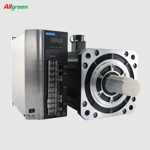 ออลกรีน เซอร์โว 380V 5.5KW 1500RPM 35N.m 23 บิต 3 เฟส ชุดขับเคลื่อนเซอร์โวมอเตอร์ AC พร้อมเบรก 180M26020B+M1534P - Product Image 2