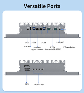 คอมพิวเตอร์อุตสาหกรรมแบบฝังตัว IWILL ขนาด 15.6 นิ้ว มาตรฐาน IP65 ระบบปฏิบัติการ <span class=keywords><strong>Linux</strong></span> ใช้หน่วยประมวลผล Intel I5/i7 หน้าจอสัมผัสแบบ Capacitive พร้อมพอร์ต RJ45 สำหรับโรงงาน - Product Image 4