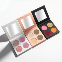 Private Label Wasserfeste Lidschatten-Palette Hochwertige Vegane Make-up Lidschatten mit Matten Pigmenten für Alle Hauttöne