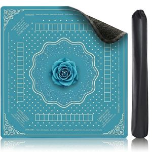 Y Y Mesa de Mahjong Automática Americana Moderna de Lujo Tejidos de Microfibra Ecológicos Caucho Natural 4 Jugadores Impermeable - Product Image 1