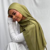 2025 Vela Modal Offre Spéciale Soild Couleur Modal Respirant Doux Tissé Modal Musulman Femmes Châle Hijab Écharpe
