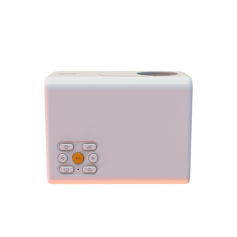 2022 new arrival E1 mirror wireless slim led high resolution multilingual home theater cinema education beamer projector