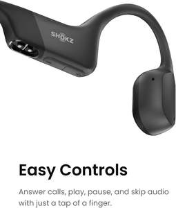 Auriculares de Conducción Ósea SHOKZ OpenRun con Controlador Dinámico, Diseño Abierto para Deportes, Cancelación Activa de Ruido - Product Image 5