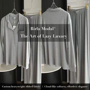 Conjunto de Pijama de Modal de Lujo FUNG 9001 para Mujer, 2 Piezas |   Pijamas Personalizadas para Mujer |   Proveedor Mayorista - Product Image 2