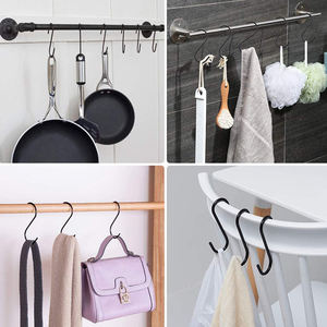 Organisateur <span class=keywords><strong>de</strong></span> rangement support mural <span class=keywords><strong>en</strong></span> <span class=keywords><strong>forme</strong></span> <span class=keywords><strong>de</strong></span> <span class=keywords><strong>S</strong></span> <span class=keywords><strong>crochet</strong></span> <span class=keywords><strong>en</strong></span> métal support cintre crochets multi-usages crochets <span class=keywords><strong>en</strong></span> <span class=keywords><strong>S</strong></span> - Product Image 5