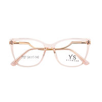 Montures de lunettes de vue rétro de luxe, grandes, en métal et en acétate, pour unisexe - Marque MEIJIN