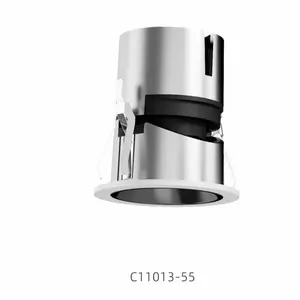 SLYNN ticari tavan lambası su geçirmez aşağı ışık Led yüzey parlama önleyici Gu10 COB Downlight