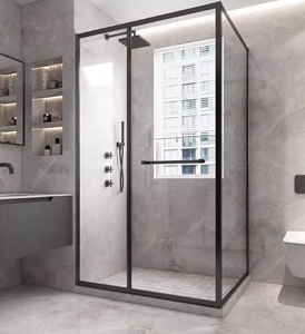 Salle de bain avec <span class=keywords><strong>douche</strong></span> à balançoire moderne <span class=keywords><strong>sur</strong></span> <span class=keywords><strong>mesure</strong></span> Jiangxi, <span class=keywords><strong>verre</strong></span> avec plateau rectangulaire, hôtel, appartement, salle de bain - Product Image 3