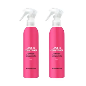 Private Label Natural Moisturizing Anti-frizz Leave In Conditioner Spray Hair Growth Spray