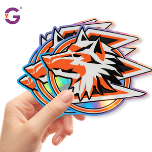 <span class=keywords><strong>Adesivi</strong></span> Olografici Personalizzati per Decorare Telefoni, Laptop, Cuffie, Stampa Logo Animale, <span class=keywords><strong>Adesivi</strong></span> <span class=keywords><strong>Decorativi</strong></span> per Club E-sports - Product Image 5