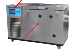Equipo de Prueba de Flexión en Frío IEC 60811-504, Probador de Flexión en Frío para Barras de Acero, Máquina de Prueba de Re-flexión, Equipo de Prueba a Baja Temperatura - Product Image 5