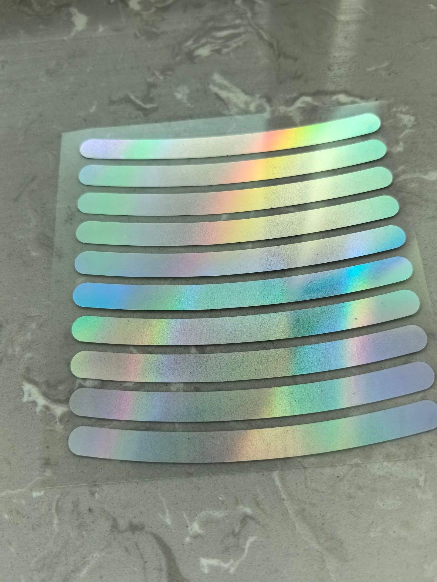 Láser de siete colores