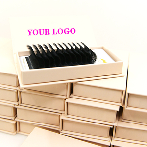 B/C/CC/D/DD/L +/M Curl Cashmere Lash Tray C D Curl Volume Custom Cashmere Mink Matte Dark Black - Product Image 2