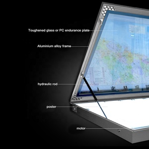 ADE Tùy Chỉnh Dọc Ngang Quảng Cáo <span class=keywords><strong>Scrolling</strong></span> Poster Hiển Thị Động Cơ Biển Quảng Cáo Ngoài Trời Hộp Ánh Sáng Nhà Sản Xuất - Product Image 4