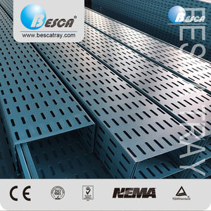 Besca l צורת סטנדרטי אורך שולחן ניהול כבל מגש - Product Image 4