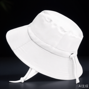 Sombreros de Sol para Niños Pequeños, con Rayas, para Playa, Verano, Marca <span class=keywords><strong>JAN</strong></span> & JUL, con Correa Ajustable, Visera, Cordón y Botón - Product Image 5