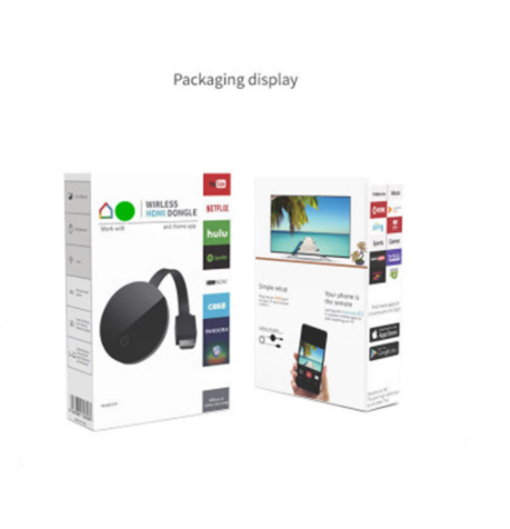 4K Tv Stick 5G Wireless Wifi HDMI Display for Chromecast 3 2 Miracast Airplay DLNA Dongle Anycast for Google Home Chrome netflix